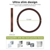 hepside 1PACK LED Flush Mount Ceiling Light, 3CCT Selectable 3000K-4000K-6500K