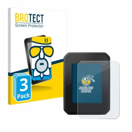 BROTECT Anti-Glare Protective Glass for Fit Display Compact (Pack of 3) Protective Film Tempered Glass Matt [Extremely Scratch-Resistant 9H, Anti-Reflection]