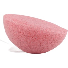 Esponja de Limpieza Konjac para una Exfoliación y una Mejor Circulación Adecuado para Pieles Sensibles Con Carbón de bambú para Controlar el Aceite 1 Pieza