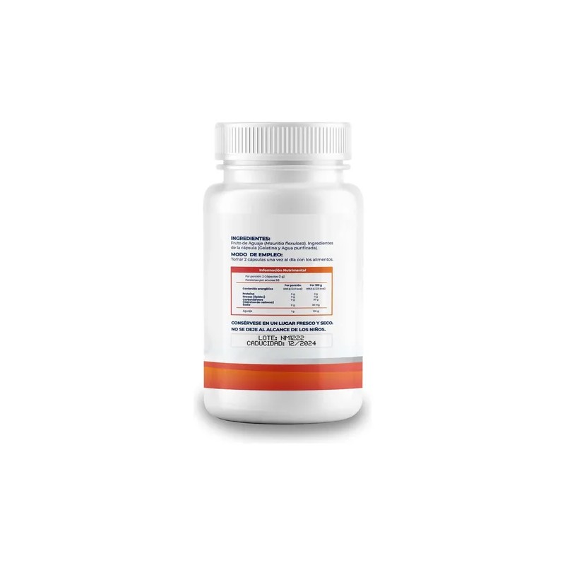 Aguaje Y Fenogreco Pack 100 Capsulas Por Frasco 100% Natural