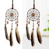 Dreamcatcher Canada Small 1 Piece with Feather Shells Car Pendant