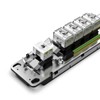 AMPCOM UTP Transparent Keystone Jack (Black)