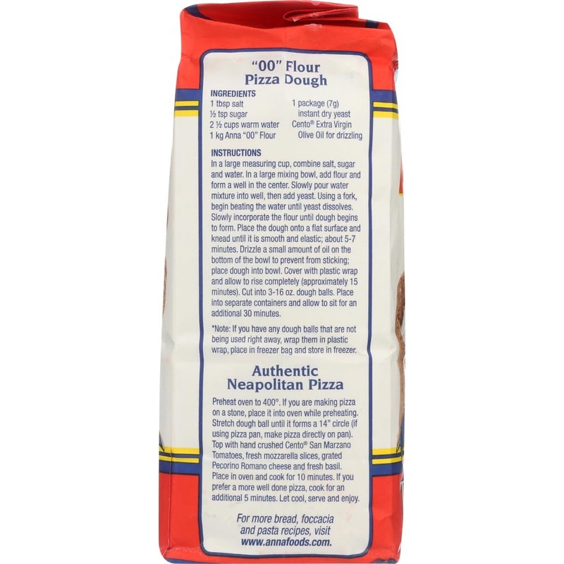 Anna - Napoletana Tipo "00" Extra Fine Flour, (3)- 2.2