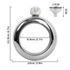 Hip Flask for Women Men, Rigrer Bangle Bracelet Flask Hip