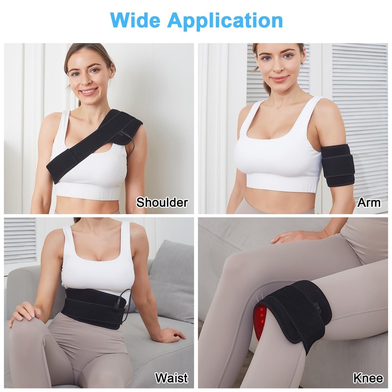 Red Light Therapy for Body,Infrared Light Therapy Pad with Timer