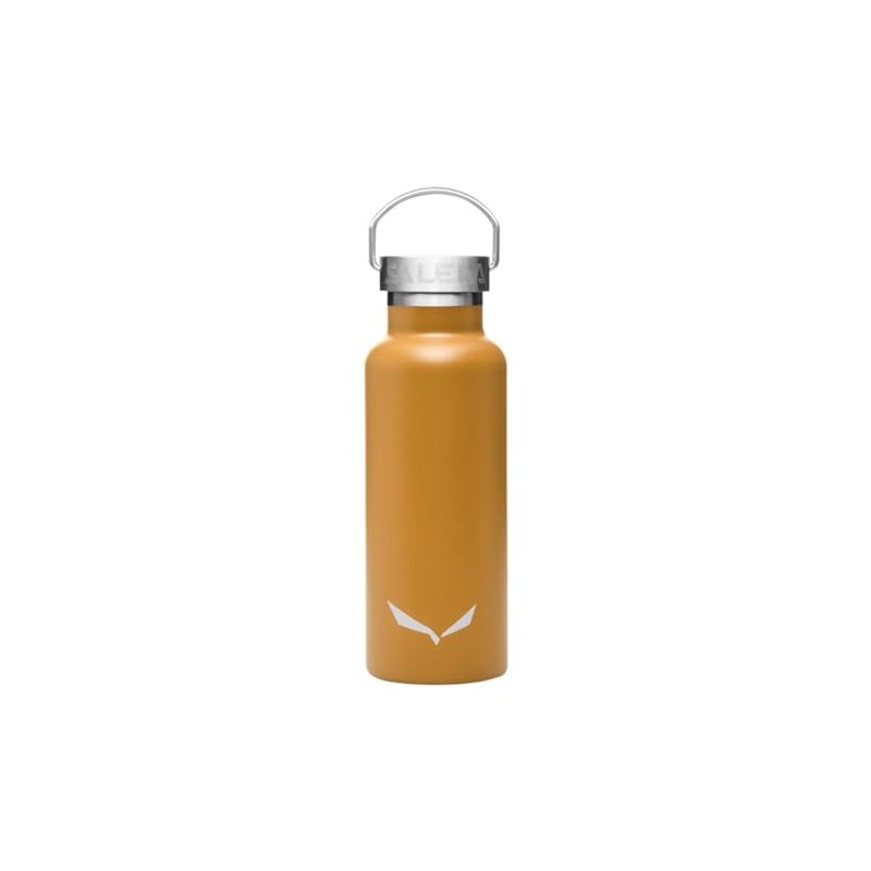 Salewa Valsura Insulated Stainless Steel 0.45 L Bottle, Golden Brown/Secret