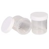 50 Cream Pots Jars Tins 10 g 12 ml Clear