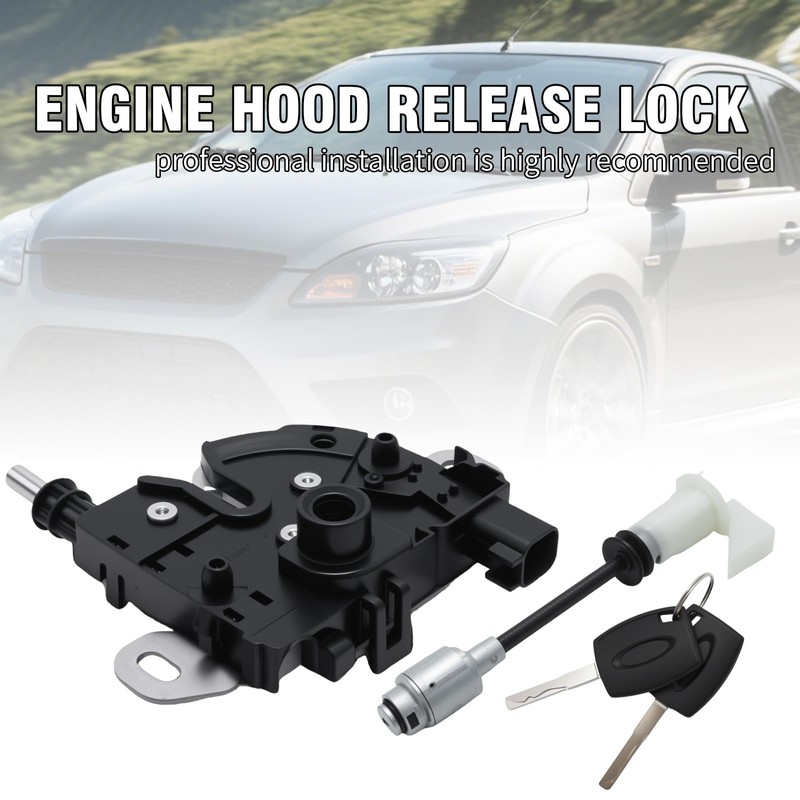 Hoypeyfiy 1343577 Bonnet Release Lock Latch with Bonnet Hood Lock