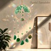 Dream Catchers-Large Adult Crystal Tree of Life Green Agate Wall