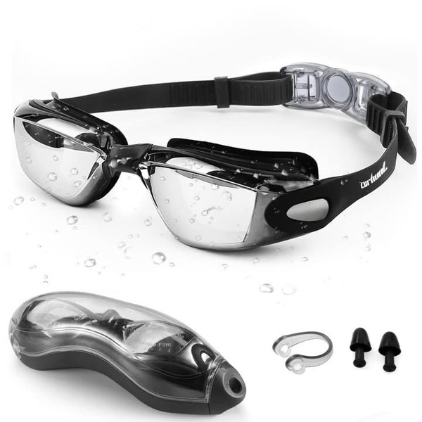 Zerhunt Swimming Goggles for Adults and Children with Anti-Fog and
