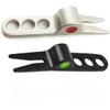 Posoto Golf Divot Tools with 50 Fluorescent Tees - Dual