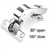 JZK 4PCS 90 Degree Corner Cabinet Hinges, 90° Opening Corner