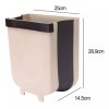 RIVERSOFY Cesto De Basura Plegable Colgante Para Puerta Cocina