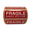 OliveBird Fragile Stickers 90 x 35 mm Large Labels White
