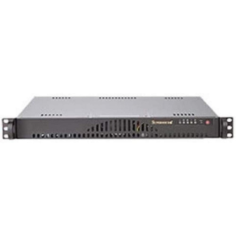 Supermicro SuperChassis Black 1U Rackmount Server Case 200W CSE-512L-200B