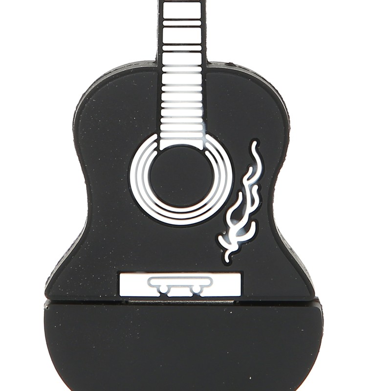 USB Flash Drives Guitar Appearance Capacity Optional Compatible System Memory
