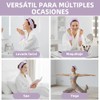 Set de 16 Piezas con Diademas Skincare para Mujer y