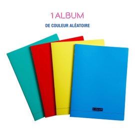 Clairefontaine 18291C Album / Photo Book Calligraphe DIN A4+ 24 x 32 cm 48 Sheets Blank 90 g Assorted Colours Pack of 1