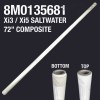 MotorGuide 72" Composite Shaft - 1.25" Dia. - Xi3 /