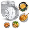 20PCS 7 Inch Aluminum Foil Plates Round Tin Foil Pie