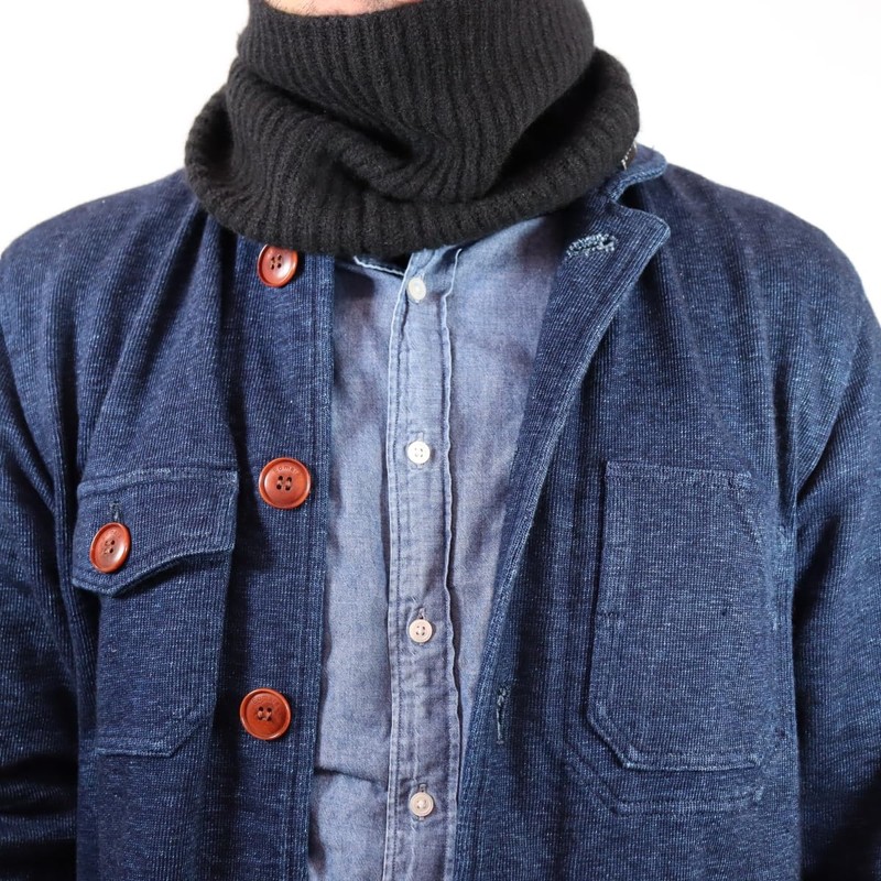 Michikolondon 100% Cashmere Neck Warmer, Made in Mongolia, Present, Gift,