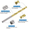 sourcing map Metric Tap & Drill Bit Set, 2pcs M4