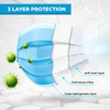 100 Pack Medical Disposable Face Masks for Protection, 3 Layers