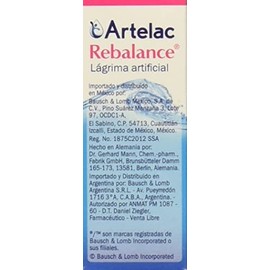 Artelac Artelac Rebalance Sol 10ml, Pack of 1