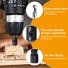 Countersink Drill Bit Set, 5Pcs Woodworking Counterbore Hole Drill Bits