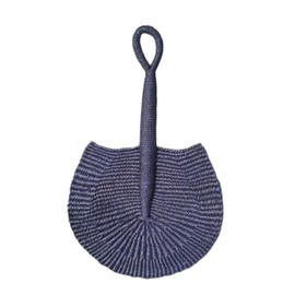 Woven African Handheld Fan, African fan, Church fan, Ankara tv fan, Summer fan, Sports Hand Fan for Men and Women. (M 400)