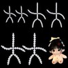PH PandaHall 6pcs Body Joint Skeleton 3 Sizes Figure Movable