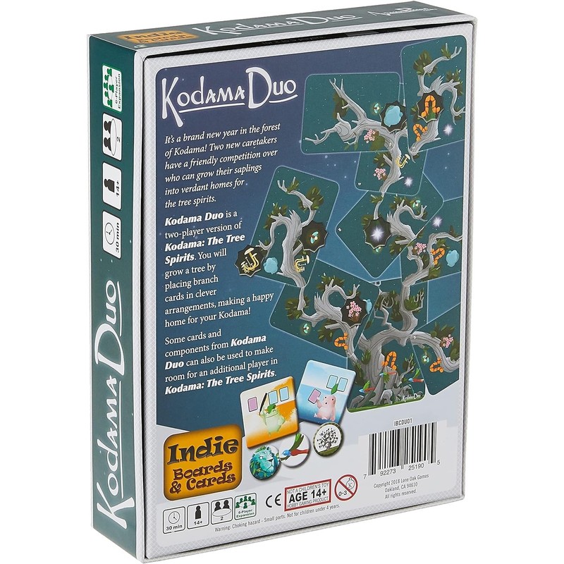 Indie Boards & Cards Kodama Duo Games