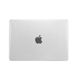 Compatible with MacBook Air 13 inch Case with M5 M4 M3 M2 Chip 2022-2026 Release A3449 A3240 A3113 A2681, Sparkly Glitter Crack Clear Hard Shell Cover +Keyboard Cover+Screen Protector+Webcam Cover