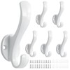 Ruiziiz Coat Hooks Heavy Duty - Easy to Install Metal