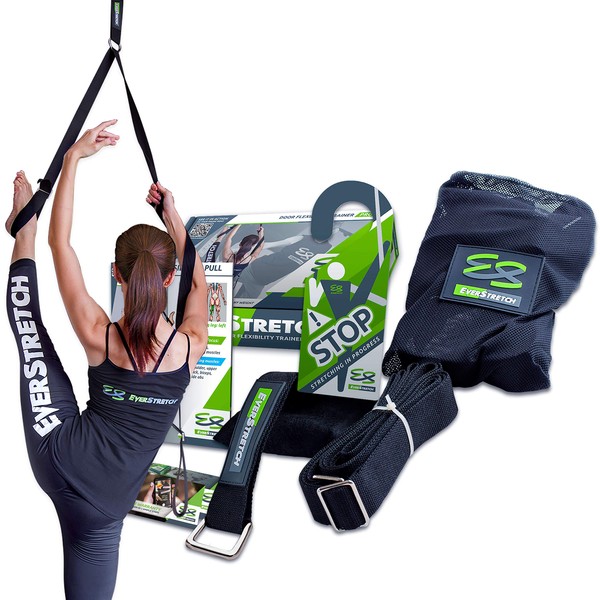 EverStretch Leg Stretcher: Get More Flexible with The Door Flexibility Trainer PRO: Premium Stretching Equipment for Ballet, Dance, MMA, Taekwondo & Gymnastics. Your own Portable Stretch Machine!