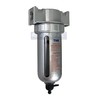 MID FLOW PARTICULATE FILTER/WATER TRAP FOR AIR COMPRESSOR COMPRESSED AIR