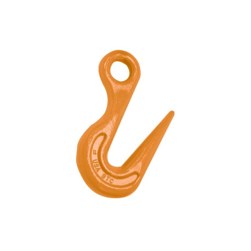 Campbell 479-S Drop-Forged Alloy Steel Sorting Hook, Painted Orange, 2