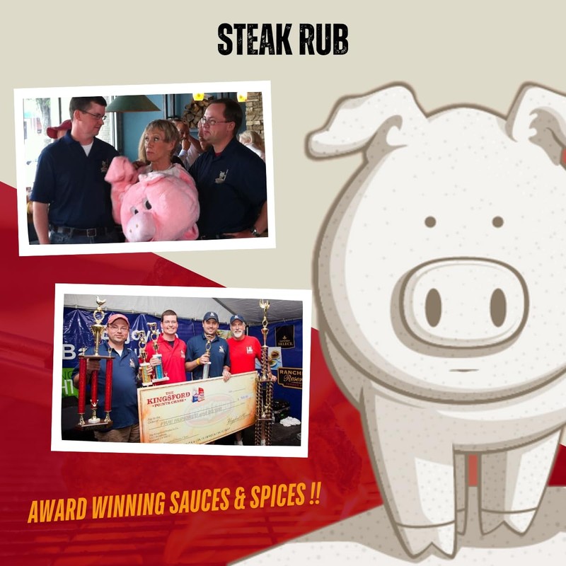 Pork Barrel BBQ Steak Spice Rub - Premium All-Purpose Seasoning,