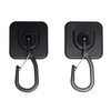 Suikan Norensho Awning Hanger, Strong Flexible Hook, Double Sided Tape,