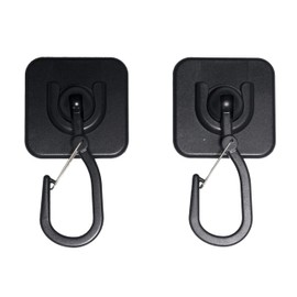 Suikan Norensho Awning Hanger, Strong Flexible Hook, Double Sided Tape, Load Capacity 11.0 lbs (5 kg) (1 Pair), Easy Installation Without Damaging Walls