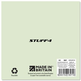 Driving Test Good Luck Cards-Leaf Clover - Driving Exam Good Luck Charm, 145mm Greeting Cards for Friends Family