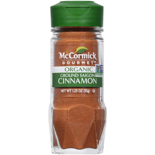 Mccormick Gourmet Organic Ground Saigon Cinnamon Multipack - 2 Pack 1.25 Oz Each