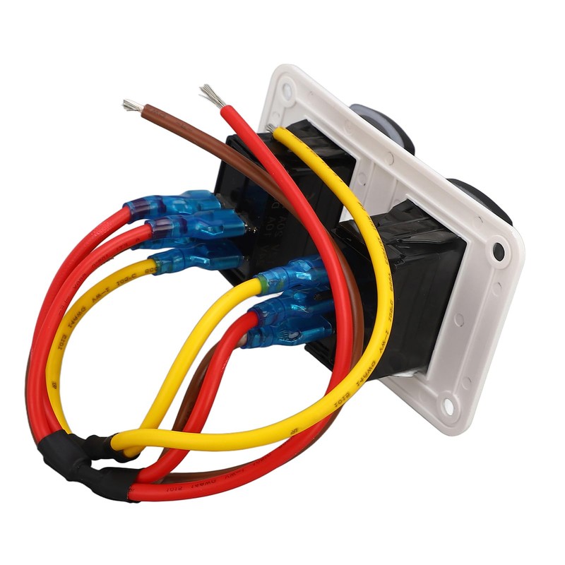Panel de Interruptor de Inodoro Marino, Impermeable DC12 24V RV