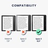 kwmobile Case Compatible with Tolino Epos 3 Case - Faux