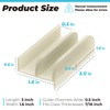 PalpitateC M6219 Sliding Shower Door Bottom Guide fits for Sliding