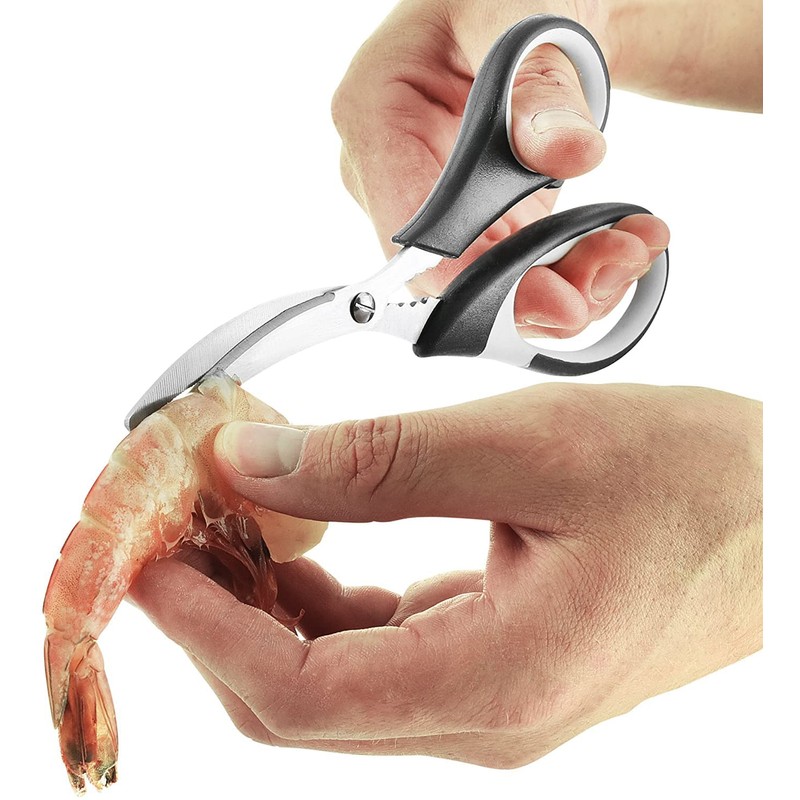LEIAOLY Kitchen Scissors, Multi-Purpose Kitchen Shears, Heavy Duty Dishwasher Safe