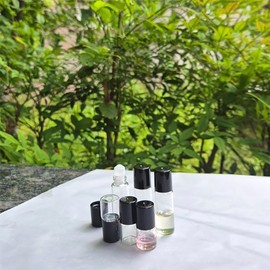 Roll-on Clear 2ml 5ml Empty Bottles 3-Piece Set 2ml 7ea