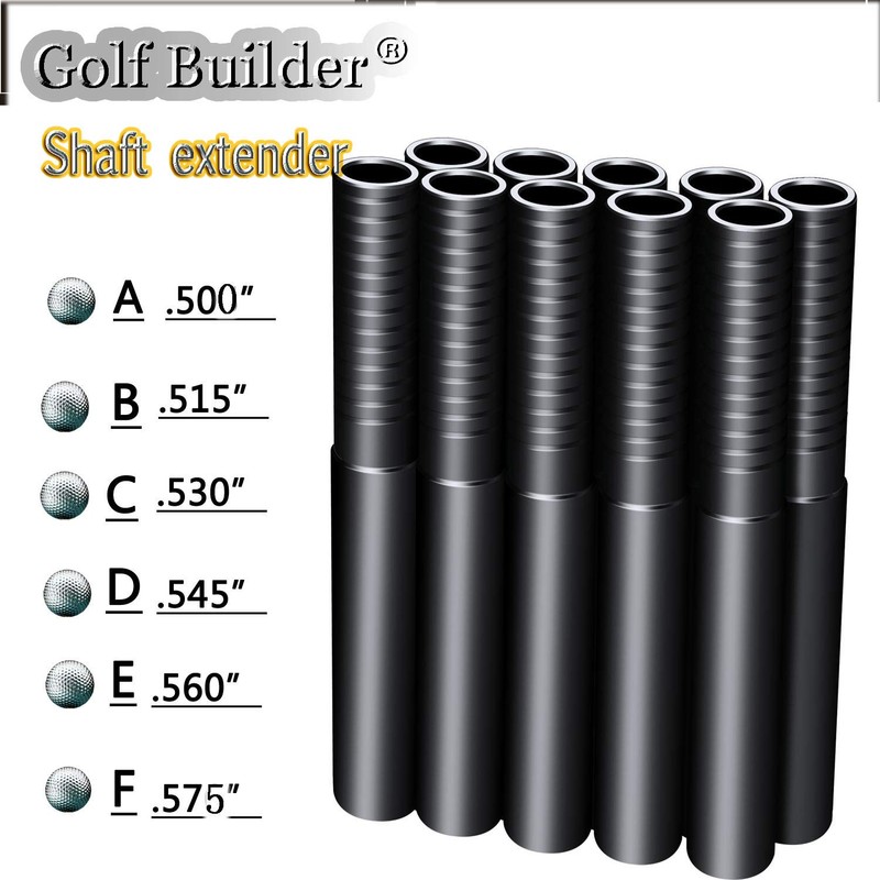 Golf Builder 10pcs Steel Golf Shaft Extension Golf Shaft Extender