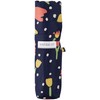 MOONBAT estaa Romantic Retro Floral Print Windproof Umbrella, Folding Umbrella,