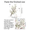 Wall Sticker White Blossom Flower Wall Sticker Birds on Tree